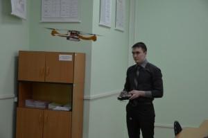 Действующая модель квадрокоптера - одна из дипломных работ выпускника МИФИ