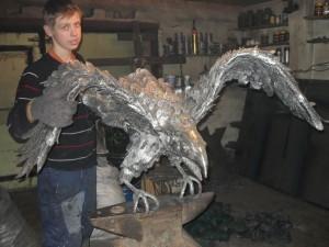 Евгений Шатунов и его первая работа в компании с отцом - орел