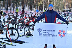 Зимний триатлон в Березовском