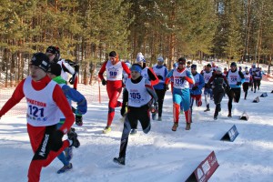 Зимний триатлон в Березовском