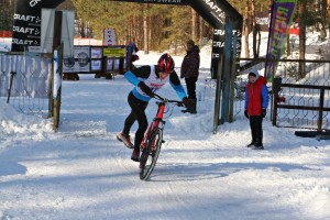 Зимний триатлон в Березовском