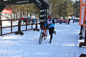 Зимний триатлон в Березовском