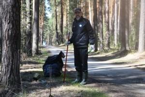 Субботник на спартаковских дорожках