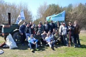 Участники субботника