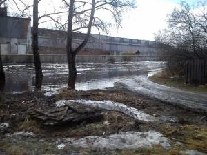 Начало улицы Крупской