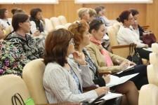 Воспитатели на тренинге