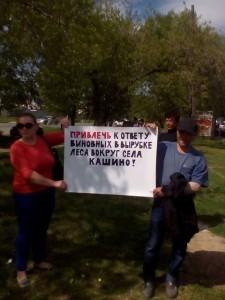 Митинг накануне отчета главы