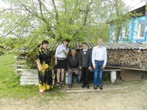 Воспитанники детского дома навестили детей войны и тружеников тыла