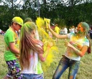 Фестиваль красок Холи