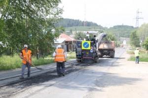 Ремонт дороги на ул. Степана Разина и Энгельса