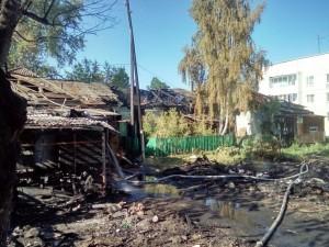 Сгоревший 12 июня дом по ул. Тимирязева, 2 был расселен в апреле 2016 года