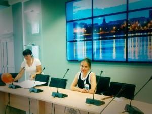 Виктория Огнивова на конкурсе "Будущее России"