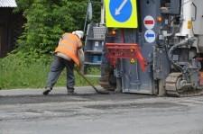 Ремонт дороги в Сысерти