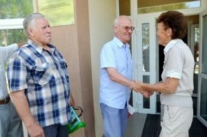 Бывшие тренеры не виделись много лет