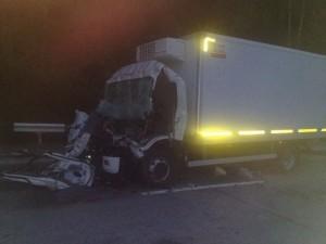 Фото вид тс Исудзу, на месте ДТП