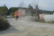 Грунтовая долрога к кладбищу