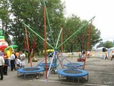 Аттракционы в день города