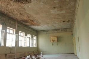 Спортзал школы №18 до ремонта