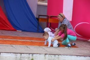 Забег в ползунках