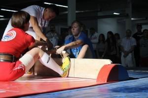 Инна Бирючева - третья на абсолютном чемпионате России по мас-рестлингу