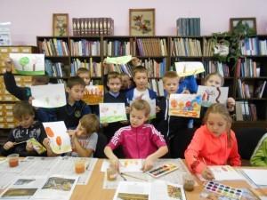 Литературный час  в детской библиотеке