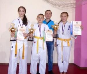 Сысертские каратисты на первенстве России по кекусин-кан