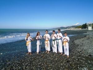 Сысертские каратисты на первенстве России по кекусин-кан в Сочи