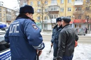 Рейд ГИБДД по пешеходам "Безопасная дорога"