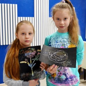 Мастер-класс граттаж