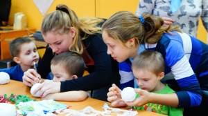 Мастер-класс в арамильском приюте 