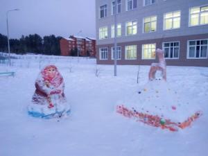 Снежные фигуры