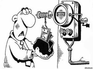 карикатура счетчики