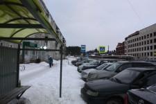 Новая остановка на месте парковки