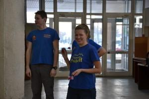 Ирина Мезенцева из команды "Рифей" - победитель личного зачета по дартсу