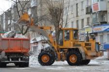 Идет уборка снега