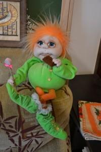 Чулочная кукла Сладкоежка