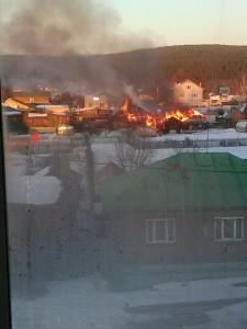 Пожар в с. Кашино