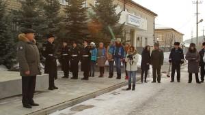 Митинг у памятника погибшим сотрудникам милиции, полиция