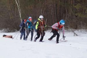 Зимний турслет школьников