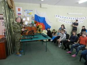 Выставка оружия в детском доме Максим Бердник