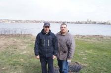 Участники субботника