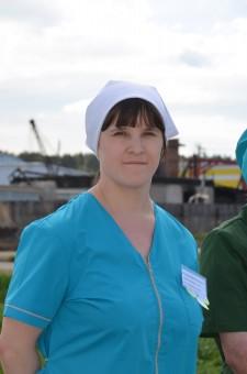 Марина ВаулинаНа конкурсе операторов машинного доения