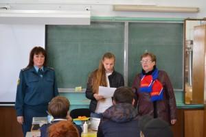 вопросы от ведущей Степура, Круглякова, ВДПО, пожарные