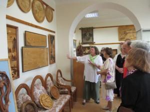 Члены литературного клуба "Открытие" в Бобровском филиале УКСАП