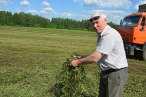 Агрофирма "Патруши", главный агроном В. А. Трубин