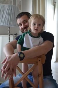 Семен с сыном Светозаром