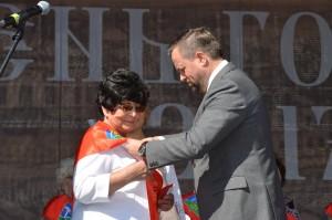 12 Л. Н. Чарсова - новый почетный житель Сысерти