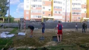 Футбольное поле в Каменном цветке