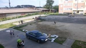 Футбольное поле в Каменном цветке