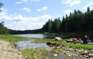 Сплав по реке Усьва